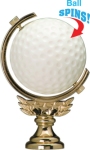Soft Spinner Golf Trophy