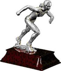 Elite Resin Track Trophy: Female