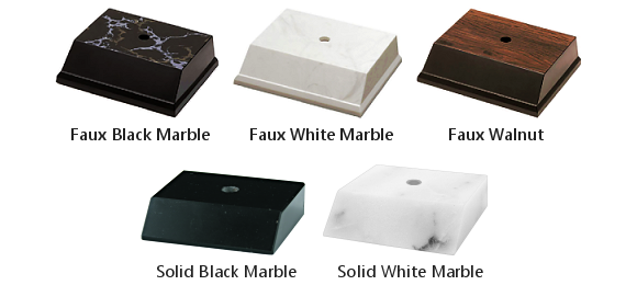Trophy Base Samples