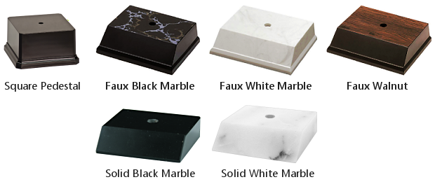 Trophy Base Samples